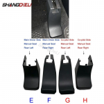 4TK Sobib Mitsubishi Outlanderile 4tk/komplekt L R Manuaalsed Katteid, Istme Kinnitus, Esimese Istme Liugkatte Manuaalne Istme Reguleerimine