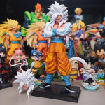 32cm/12.6in Anime Dragon Ball Z Goku Kuju PB Goku Tegevuskuju Kogutav Kuju Mudel M&auml;nguasi Kingitus