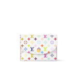 Louis Vuitton x Takashi Murakami Rosalie m&uuml;ndikott Mitmev&auml;rviline/Valge Monogramm l&otilde;uend Naiste rahakotid M13399 Box(Basic Set+Box)