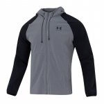 Under Armour tuulekindel hingav kapuutsiga lukuga pikkade varrukatega jooksujakk Meeste jakid 6003001-709 M