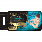 Pampers Luxury Silky Touch M&auml;hkmed kuni 54 Uus&uuml;ndinu Suurus Liim (kuni 5 kg) arv valge