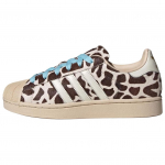 Adidas Originals SUPERSTAR Skateboard Shoes Unisex Brown Beige KH9031 36