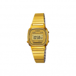 CASIO Naiste VINTAGE Seeria Kuldne K&auml;ekell LA670WGA-9 LA670WGA-9 Regular Watch Box