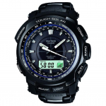 CASIO Meeste PRO TREK Must Kell PRW-5100YT-1 PRW-5100YT-1 Black Dial
