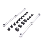 For Mercedes-Benz W204 New Intake Manifold Swirl Flap Repair Runner Connecting Rod Kits 6420903237 6420907737 car accessories Style A black