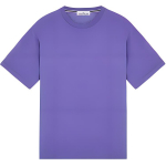 Stone Island Ss24 Mood L&uuml;hikeste Varrukatega &Uuml;mmarguse Kaelusega T-s&auml;rk Meeste Topid Lavendlililla 80152RC86-V0047 XL