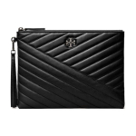 Tory Burch Kira V tepitud nahast k&auml;ekott Naiste k&auml;ekott Must 153103-001 Basic Set (Bag+Dust Bag)