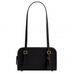 Coach Swing Zip 20 Reguleeritav Eemaldatav &Otilde;larihm Karedast Nahast &Otilde;lakott V&auml;ike Naiste &otilde;lakott Must CAM45-B4BK Basic Set (Bag+Dust Bag)