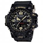 CASIO Meeste MASTER OF G-LAND Seeria Must Kell GWG-1000-1A GWG-1000-1A Black Strap