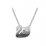 Swarovski Ikooniline Luik Must ja Valge Gradiendiga Kaelakee Naiste kaelakee 5614118 Box (Random Color)