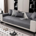 Veekindel diivanikate Universaalne libisemiskindel Nahast Paksenenud Ruuduline Elutuba Kassi k&uuml;&uuml;nekaitse Diivan 70X150CM 1PCS