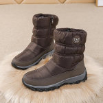 Talvised Veekindlad Lumisaapad Naistele Suur Suurus 35-43 Naiste Kingad Talveks K&otilde;rge S&auml;&auml;rega Pl&uuml;&uuml;sist Soojad Botas Mujer Platvorm WSH5228 35