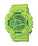 Casio meeste vaik 200M veekindel digitaalne l&ouml;&ouml;gikindel kvartsikell GMA-S110CC-3A roheline