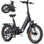 L20 3.0 Pro Elektrijalgratas 250W Mootor 48V15AH Liitiumaku H&uuml;drauliline Ketaspidur Elektrijalgratas 20*3 tolli Rehvid L20 3.0 Pro-black