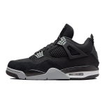 Jordan 4 Retro Black Canvas GS DV0553-006 38.5 black