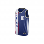 Nike Domantas Sabonis Sacramento Kings City Edition 2023/24 Meeste Nike Dri-FIT NBA Swingman S&auml;rk DX8518-401 L