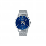 Casio STANDARD seeria 50 meetrit veekindel kvartsliikumine roostevabast terasest rihm Jaapani ja Korea kell 41mm meeste kell sinine sihverplaat MTP-B130M-2AV sinine