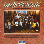 LP plaat USA FOR AFRICA We Are The World 28AP3020 CBS SONY 1985 Jaapan Obi Pop Kasutatud