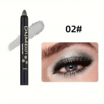 Lauv&auml;rvipliiats Shimmer & Matte Finish veekindel kauakestev Highlighter Stick Twist-Up Cream lauv&auml;rv Crayon Eye Brightener 2#