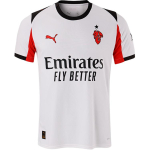 Puma X AC Milan koost&ouml;&ouml; 25/26 v&otilde;&otilde;rsiljapoolne f&auml;nniversioon niiskust juhtiv &uuml;mmarguse kaelusega l&uuml;hikeste varrukatega jalgpallis&auml;rk unisex topid 779971-02 S