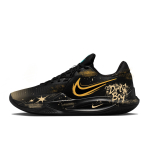 Nike Precision 6 Stardust Gilded Hingavad niiskust eemaldavad madalad korvpallijalatsid Meeste Must Kuldne IO7605-040(Team861-) 42.5