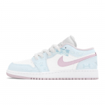 Jordan Air Jordan 1 GS Maris Sal, S&otilde;branna, S&otilde;brap&auml;eva V&auml;ljaanne Libisemisvastane Kulumiskindel Keskmise k&otilde;rgusega 553560-614(Meeskond A-) 40