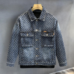 Kevad S&uuml;gis Retro Sinine Denim Jakid Pesta Puuvillane Jaqueta Jeans Streetwear L&otilde;tv Spordijakk M sinine