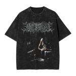 S&uuml;mfoonilise Dethcore'i B&auml;ndi Lorna Shore Uue Albumi Plakat Graafiliselt Tr&uuml;kitud T-s&auml;rgid Pestaud Puuvill &Uuml;le suurusega Meeste Naiste Streetwear T-s&auml;rk M gray