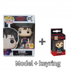 Stranger Things Mudel kodu kaunistus moodne kollektsioon Kingitus Steve-675+keyring