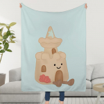 Tekk Pehme Soe J-JellycatS-ES Karvane Armas Visketekk Super Laste M&auml;nguasjad Voodi Diivan Auto Mood Voodi 130x150cm