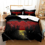 3D Prindi Saksa lipuga Voodipesu Komplekt &Uuml;he Inimese Twin Full Queen King Suuruses Voodipesu Komplekt T&auml;iskasvanu Laste Magamistoa Tekikoti Komplektid 135x200cm