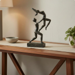 Tantsiva figuuri kuju Vaikvaik k&auml;sit&ouml;&ouml; V&otilde;imleja Lauakaunistus Elegantne Moodne Kunst Tantsija V&otilde;imlejatele,