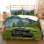 S&otilde;jalised Tankid Tekikott Komplekt King Queen Double Full Twin Single Suurus Poiste Voodipesu Komplekt 150x220cm