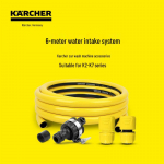 Karcher K&otilde;rgsurvepesuri Vee sisselaske komplekt