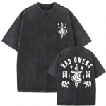Pestud Vintage Bad Omens B&auml;ndi T-s&auml;rk THE DEATH OF PEACE OF MIND T-s&auml;rgid Mehed Naised &Uuml;legabariidiline T-s&auml;rk Meeste Rock Gooti T-s&auml;rk S