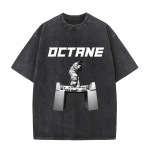 Vintage pestud Don Toliver Octane Tour 2026 Merch T-s&auml;rk Meeste Rap Punk Gooti L&uuml;hikeste Varrukatega T-s&auml;rk Hip Hop L&otilde;dvad R&otilde;ivad T-s&auml;rgid S