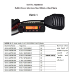 25,615~30,105MHz UHF VHF Analoog Transiiver 10KM TM29 AM/FM CB Raadiole 10W V&auml;ljundv&otilde;imsus CE FCC Sertifitseeritud Walkie Talkie Autole
