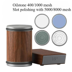 Uus Rullnoa teritaja Kahepoolne Teemantterituskiivi 15-20&deg; Kraadi Magnetiline Nurga Rullteritaja K&ouml;&ouml;gile 1Set