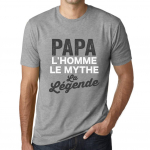 4 Papa Meeste T-s&auml;rk Myth Legend t-s&auml;rk Papa Tees&auml;rk Papa Bear XS kanarbiku halli v&auml;rvi
