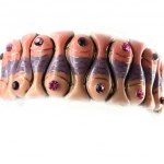 Les Tr&eacute;sors De Lily [E0431] &ndash; disainerk&auml;ev&otilde;ru 'Thalassa' roosa lilla lilla