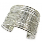 Les Tr&eacute;sors De Lily [M8219] - Bracelet cr&eacute;ateur 'Cleopatra' argent&eacute; h&otilde;be