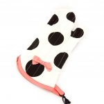 Les Tr&eacute;sors De Lily [K7802] - Disainer k&ouml;&ouml;gikinnas  Hostess  Suured valged mustad t&auml;pid valge