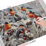 Teemantmaaling Animal Bird Full Square Drill Home Decor Teemanttikandid 20X30CM