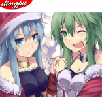 Teemantmaalimine Loomad Oravad T&auml;is&uuml;mmargused kivid Teemanttikandid Talvine maastik Ristpistes Mosaiigikomplekt 20X30CM