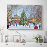 5D DIY Teemanttikandid Lumememm t&auml;isruudu teemantmaal Koomik Ristpistes J&otilde;ulude seinakaunistus Full Round 20X30CM