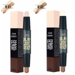 Naiste Highlighter N&auml;o Peitepulk Pronksitoojad Esilet&otilde;stjad Pliiats Kosmeetiline 3D Meigipulk 1+2