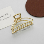 Uus multikas &otilde;&otilde;nes metallist juuksek&uuml;&uuml;s naistele geomeetrilised vannitavad juukseklambrid Korea t&uuml;drukute juuksen&otilde;elad juuksen&otilde;elad juukseaksessuaarid