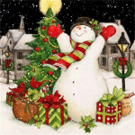 Talvine DIY Teemantmaali J&otilde;ulud t&auml;ispuurimise &uuml;mmargune teemanttikandid mosaiigikomplektid Teemanttikandi t&auml;ielik komplekt Kodukaunistuse k&auml;sit&ouml;&ouml;komplekt Full Round 20x20CM