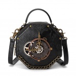 Steampunk v&auml;ikesed &otilde;lakotid naistele Crossbody Vintage Rivet Top Handle Kotid Pack k&auml;ekotid Suurep&auml;rase kvaliteediga must must