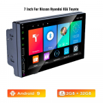 Icreative 7-tolline 1+16GB/2+32GB autoraadio Android WiFi GPS FM-raadio autom&auml;ngija MP5 keskjuhtimine t&auml;isekraan 2 USB-k&otilde;ik-&uuml;hes masin universaalne raadio 1+16GB